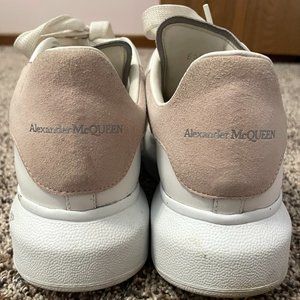 Alexander McQueen Pink/White Sneakers
